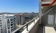 AL-1946, Top-Floor Duplex with Three Terraces and Sea Glimpses – 128 m² 2+1, Three Baths, Aqua Park Complex, Avsallar