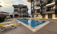 AL-1966, South-Facing 50 m² 1+1 on the 3rd Floor with Two Air Conditioners – Furnished, Pool and Sauna Complex, Oba