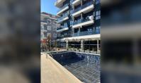 AL-1973, South-Facing New 55 m² 1+1 with American Kitchen and Whirlpool Bath – Hamam, Sauna and Pool Complex, Oba
