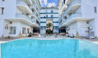 AL-1997, 200 m to the Sea – Spacious Furnished 120 m² 2+1 with Two Bathrooms on the Ground Floor, Courtyard Pool, Oba