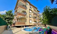 AL-2001, Double Balcony and Pool, Only 150 m to the Sea – Furnished 110 m² 2+1 with American Kitchen, Oba