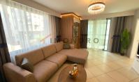 AL-2028, 50 m to the Beach: Fully Renovated Furnished 85 m² 2+1 with Sea and Pool Views, Residence Permit, Oba