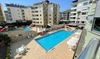 AL-2030, Right at the Beach: Furnished 95 m² 2+1 with Two Bathrooms and Two Balconies, Pool and Lift, Oba
