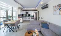AL-2070, Underfloor Heating and Two Balconies – Fully Furnished 134 m² 3+1, Spa and Gym Complex, 250 m to the Sea, Oba