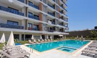 AL-2076, Sea-View Penthouse Duplex with Three Balconies – Furnished 184 m² 3+1, 2025 Complex with Spa and Gym, Payallar