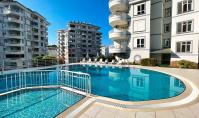 AL-2086, Pool with Water Slide, Sauna and Tennis – Furnished 120 m² 2+1 with Two Bathrooms, 800 m to the Sea, Tosmur