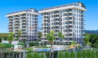 AL-2097, Forest Views from the 4th Floor – 60 m² 1+1 in a Tower with Indoor Pool, Hamam and Sauna, Payallar