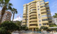 AL-2104, 350 m to the Sea – Furnished 115 m² 2+1 with Two Bathrooms in a Pool, Sauna and Gym Complex, Tosmur