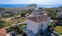 AL-2123, New Triplex Villa with Pool and Sauna – 300 m² 5+1 on a 500 m² Plot with Sea and Castle Views, Tepe