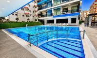 AL-2144, Private Hamam, Sauna and Pool Complex on the Beach – Furnished 90 m² 2+1, Residence Permit Eligible, Mahmutlar