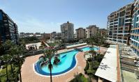 AL-2153, Castle and Sea Views – Furnished 67 m² 1+1 Overlooking the Pool Garden in Cikcilli