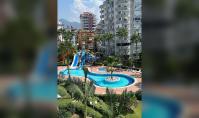 AL-2154, Pool with Water Slides Below the Balcony – Furnished 62 m² 1+1 with Indoor Pool and Hamam, Cikcilli