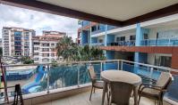 AL-2160, Aqua Park, Indoor Pool and Steam Room – Furnished 70 m² 1+1 with Pool-View Balcony, Cikcilli