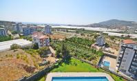AL-2175, Eighth-Floor Sea and Pool Views – Fully Furnished 55 m² 1+1 with Hamam, Sauna and Cinema, Demirtaş