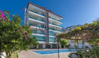 AL-2194, Sea-View Furnished 150 m² 3+1 Duplex with Terrace – Indoor Pool, Fitness and Sauna Complex, Kestel