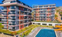 AL-2203, Indoor Pool, Sauna and Gym – Furnished 135 m² 3+1 Duplex with Sea-View Balconies and Three Bathrooms, Kargicak
