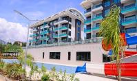 AL-2208, Water-Slide Pool Complex with Hamam and Sauna – New 100 m² 2+1, Two Bathrooms and Balcony, Kargicak