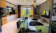 AL-2226, Private Garden Duplex 122 m² 2+1, Furnished, Beachfront with Indoor Pool, Hamam, Spa and Cinema, Kargicak