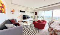 AL-2232, Large Balcony over the Pool Gardens – Furnished 130 m² 2+1 in a High-Rise with Sauna and Jacuzzi, Cikcilli