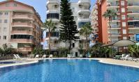 AL-2243, Sea Front Position – Furnished 120 m² 2+1 with Pool Garden and Sea and City Views, Mahmutlar