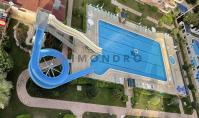 AL-2245, Sea Views from Two Large Balconies – Furnished 125 m² 2+1 on the 9th Floor with Pool and Sauna, Mahmutlar