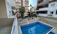 AL-2273, Citizenship-Eligible: Furnished 120 m² 2+1 with Two Balconies Overlooking the Pool, Mahmutlar