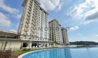 AL-2285, Top-Floor Duplex with Mountain Views: Furnished 110 m² 2+1, Two Balconies and Aqua Park Resort, Mahmutlar