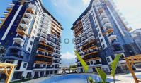 AL-2316, Sea Views from the 9th Floor: 2024-Built 59 m² 1+1 Ready to Furnish, 600 m to the Sea, Mahmutlar