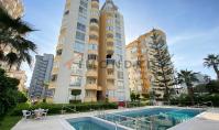 AL-2330, Family Complex with Kids' Pool and Sauna: Furnished 110 m² 2+1 with 2 Baths, 450 m to the Sea, Mahmutlar
