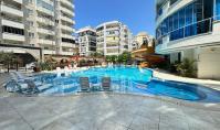 AL-2334, Just 200 m from the Sea: Furnished 98 m² 2+1 with Aqua Park, Indoor Pool and Sauna, Mahmutlar