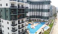 AL-2338, Resort Living with Aqua Park and Spa: Furnished 100 m² 2+1, 300 m to the Sea, Mahmutlar