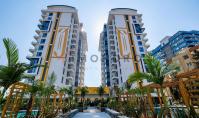 AL-2339, Spa-and-Aqua-Park Complex Living: Furnished 110 m² 2+1 with New Furniture and Balcony, Mahmutlar