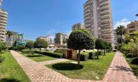 AL-2342, Front-Row Sea Views from a Furnished 125 m² 2+1 with Two Large Balconies, Sauna and Pool, Mahmutlar