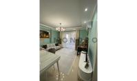 AL-2363, Sea Views from the 9th Floor: Furnished 55 m² 1+1 with Glazed Balcony, 300 m to the Beach, Mahmutlar