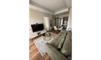 AL-2372, First Line to the Sea with Aquapark and Spa: Furnished 60 m² 1+1 on the 5th Floor, New Furniture, Mahmutlar
