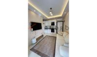 AL-2381, 60 m to the Sea: Furnished 45 m² 1+1 on the 3rd Floor with Balcony and Pool, South-Facing, Mahmutlar