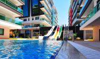 AL-2396, Beachfront Complex with Indoor Pool and Spa: Furnished 65 m² 1+1 on the 4th Floor with Sea Views, Kargicak