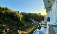 AL-2414, Pool and Aqua Park Complex: Brand-New Roof Duplex 93 m² 2+1 on the 9th Floor, Pool View, Avsallar