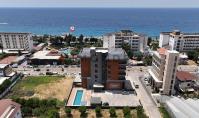 AL-2427, Brand-New 50 m² 1+1 100 m from the Sea in a 2024 Complex with Pool, Sauna and Gym, Kargicak